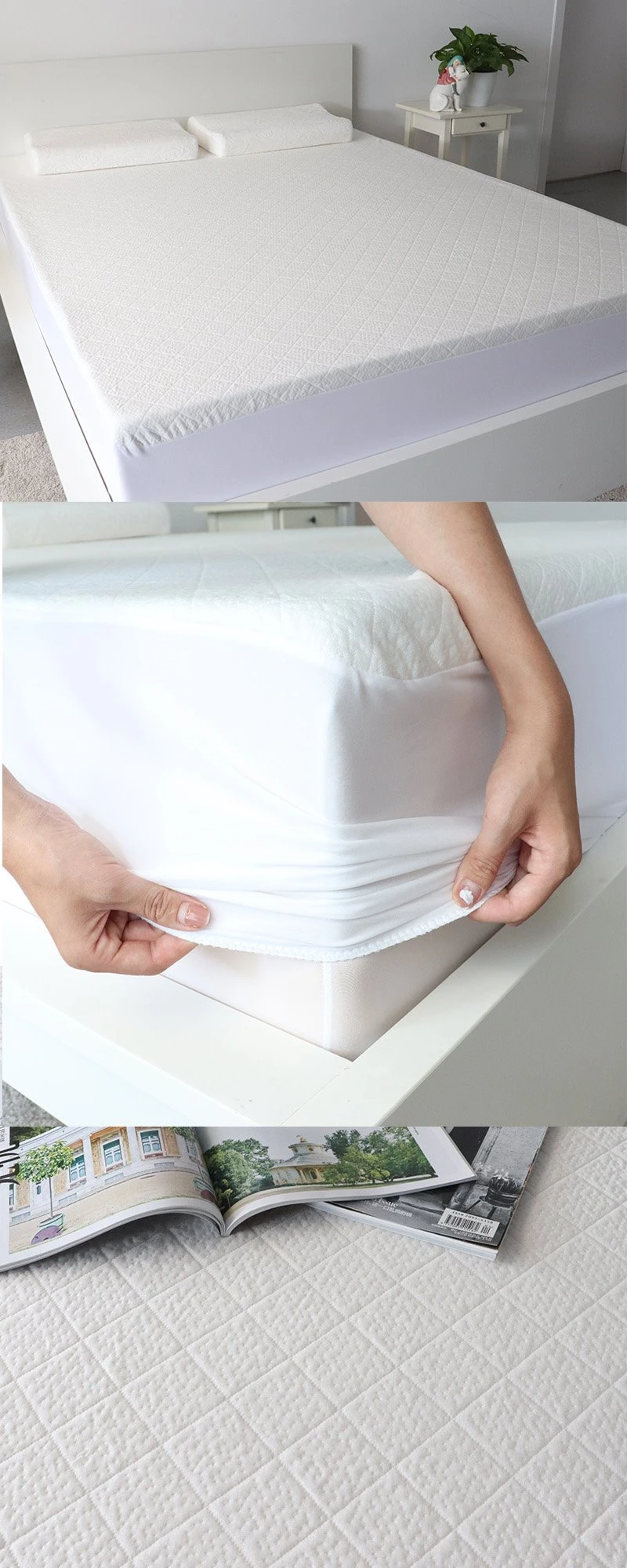 Bamboo waterproof mattress cover (2)