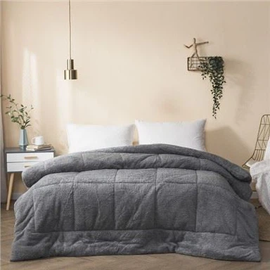 Luxury Flannel Fleece Bed Comforter