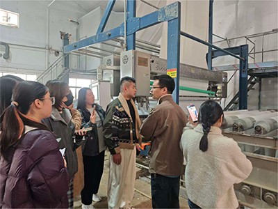 KXT Team Visits Brushed Fabric Dyeing Mill For On-Site Training